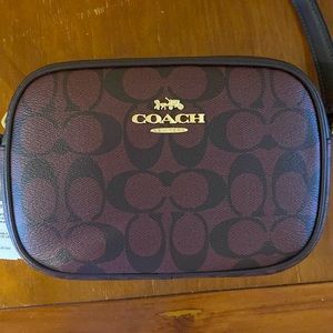 Coach Oxblood Mini Jamie Camera Bag